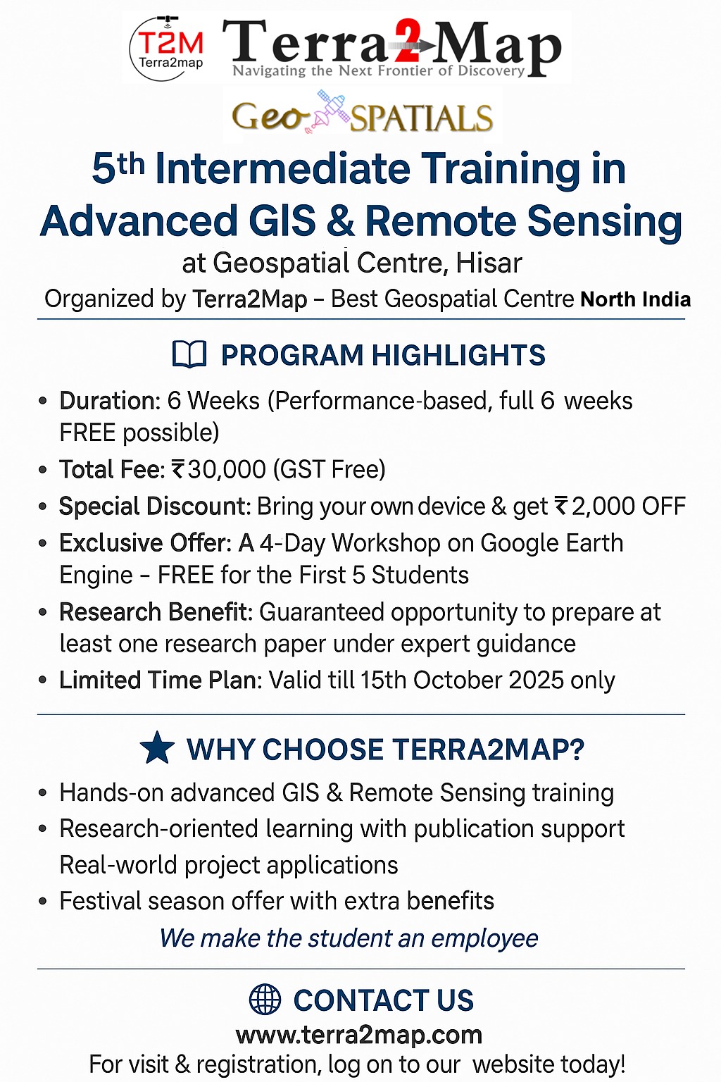 Promotional banner for second campaign